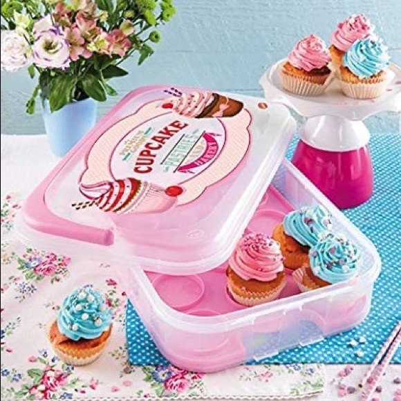 Snips Premium Brand Vintage Desert Cupcake Holder Serving Tray Take Out Tray